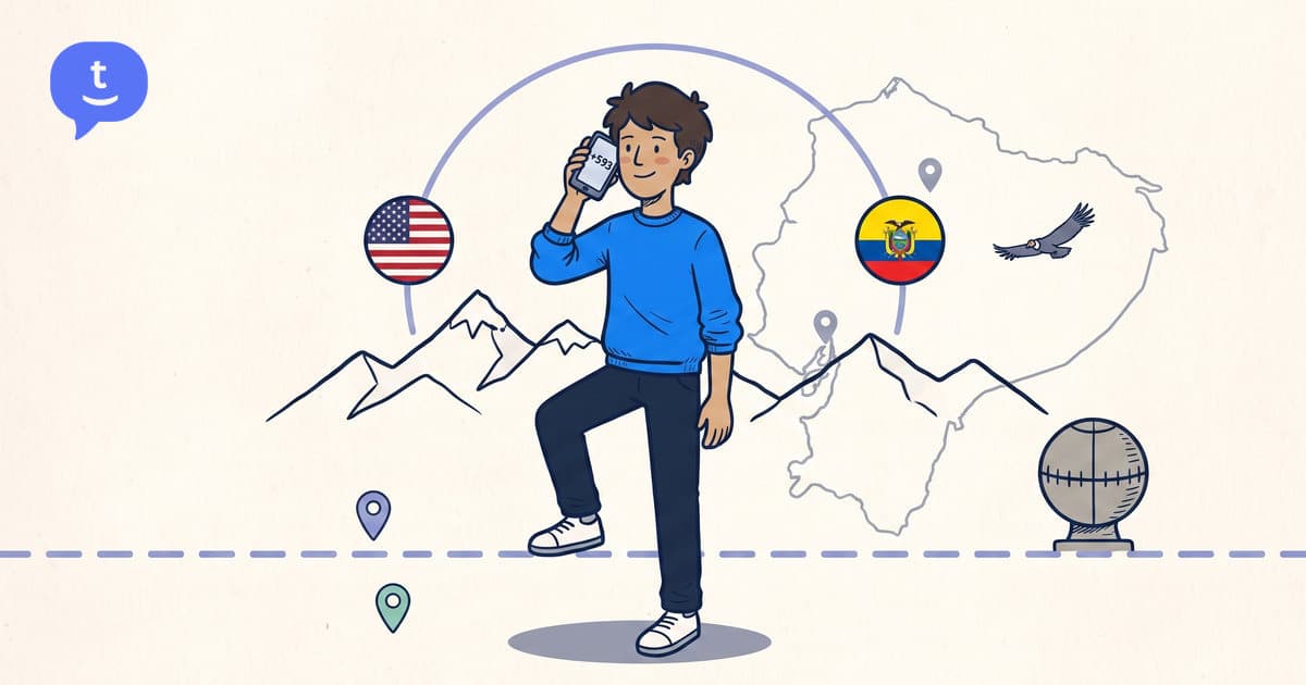 Cómo llamar a Ecuador desde EE. UU. (2026)