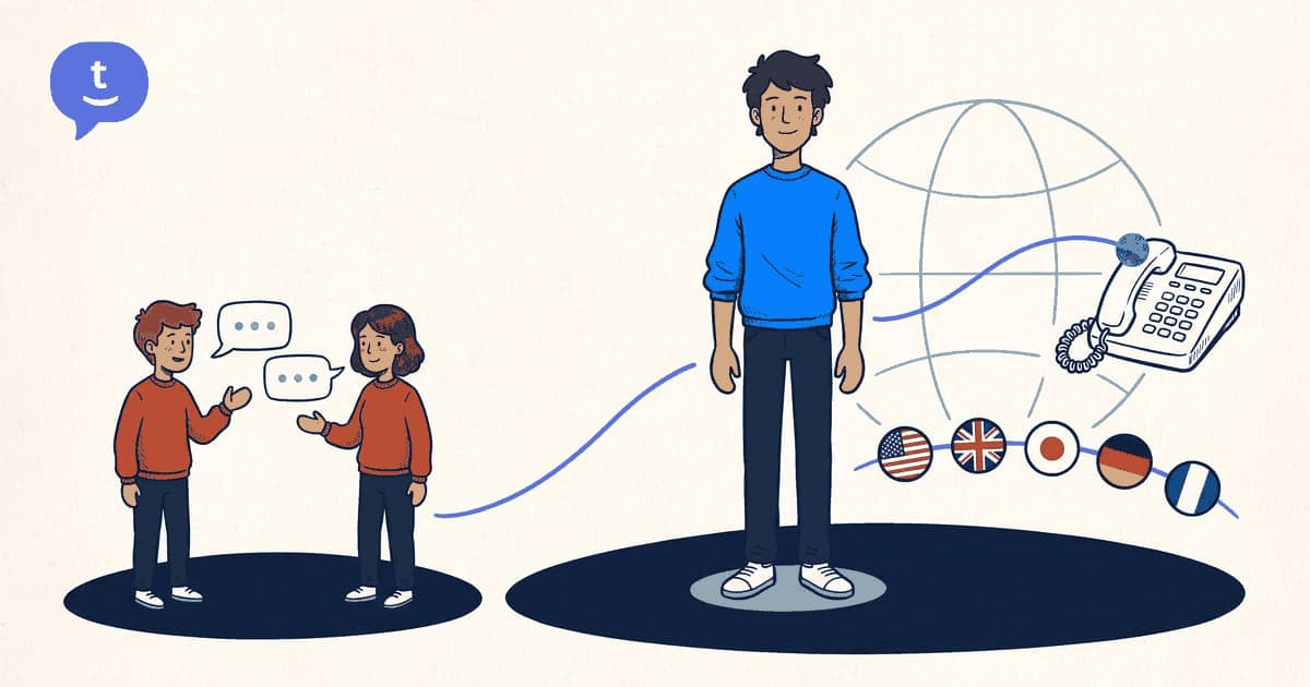 Illustration for the TwinPhone guide: International Calling Apps Compared: WhatsApp vs Viber vs TwinPhone