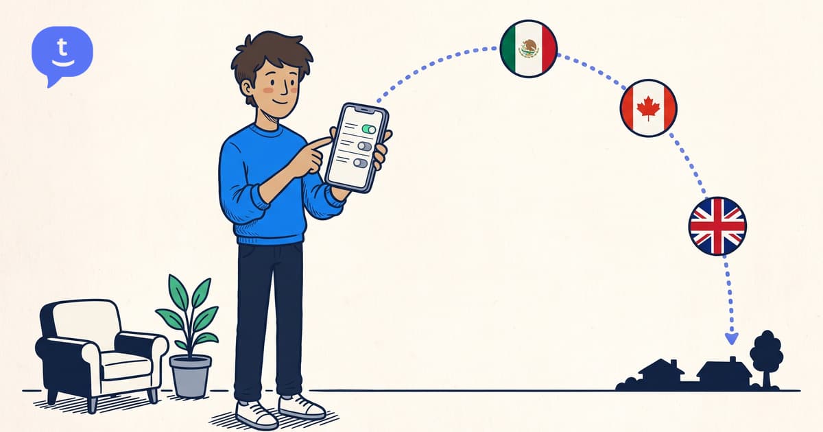 Illustration for the TwinPhone guide: Visible International Calling: What's Included